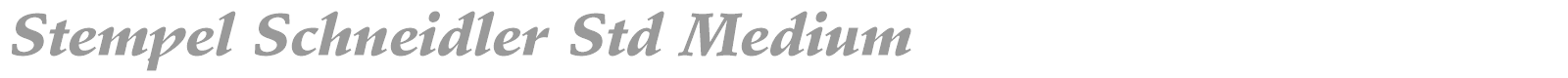 StempelSchneidler font preview