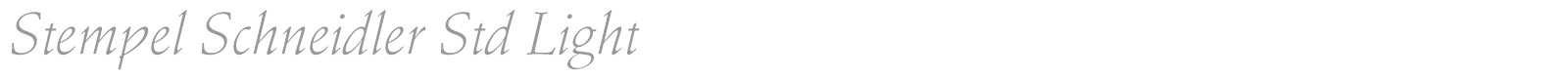 StempelSchneidler font preview