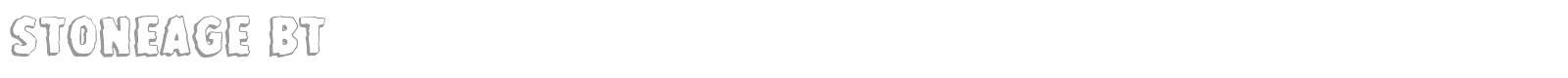 StoneAge BT font preview