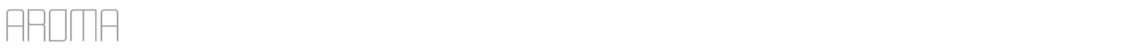 AROMA font preview