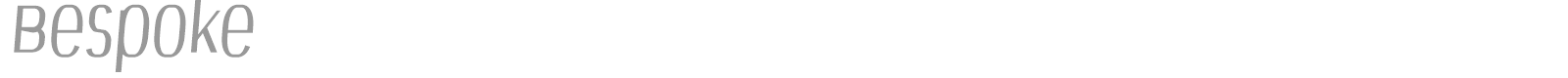 Bespoke font preview