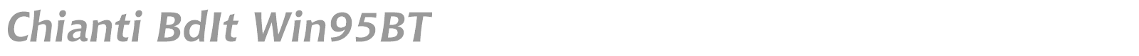 Chianti BdIt Win95BT font preview
