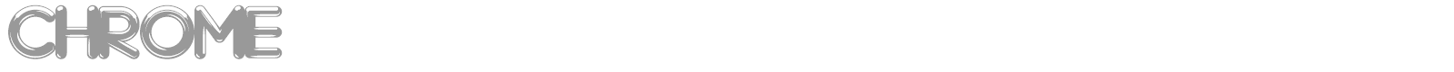 Chrome Black font preview
