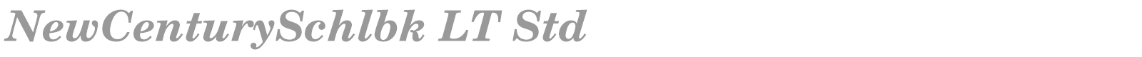 New Century Schoolbook LT Std font preview