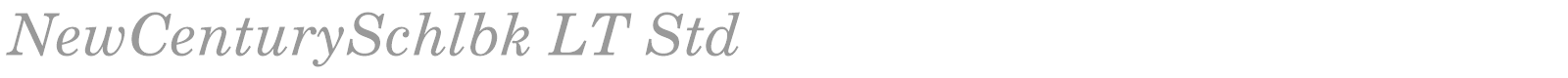 New Century Schoolbook LT Std font preview