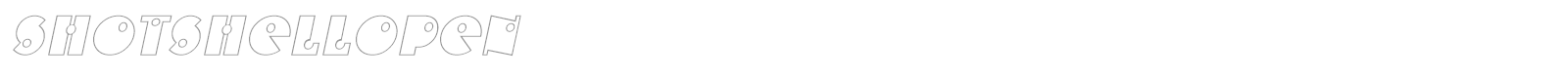 Shotgun? font preview
