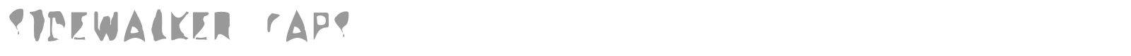 Sidewalker font preview