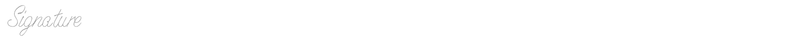 Signature font preview