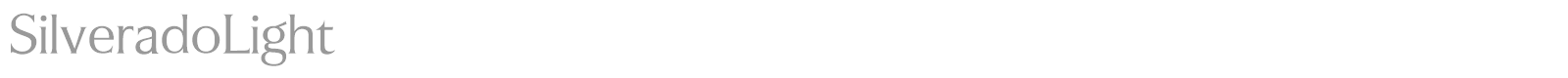 SilveradoBold font preview