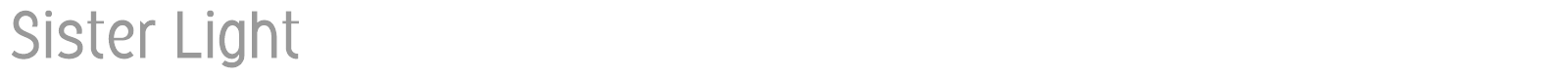 Sister font preview