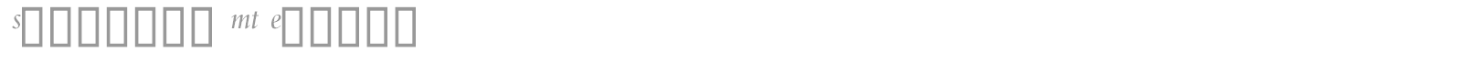 Spectrum MT font preview