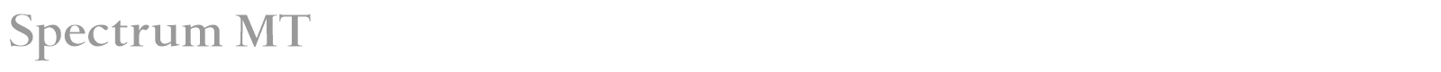 Spectrum MT font preview