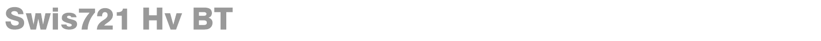Swis721 Hv BT font preview