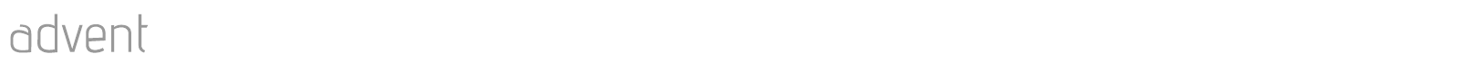 Advent font preview
