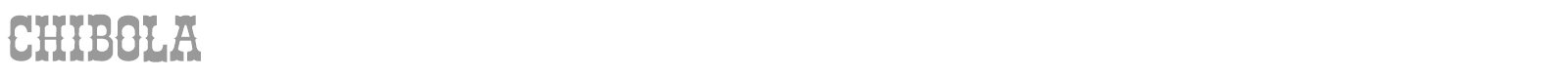 Chibola font preview