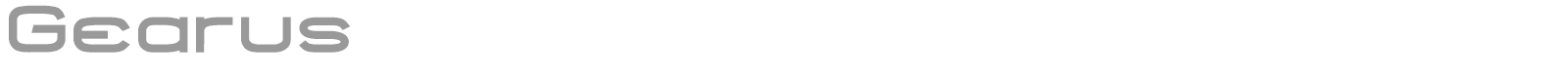 Gearus font preview