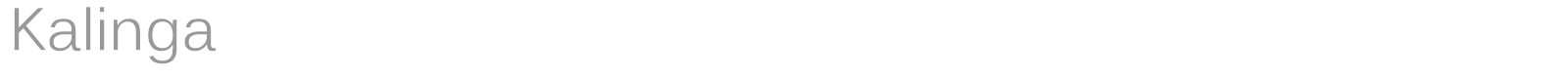 Kalinga font preview