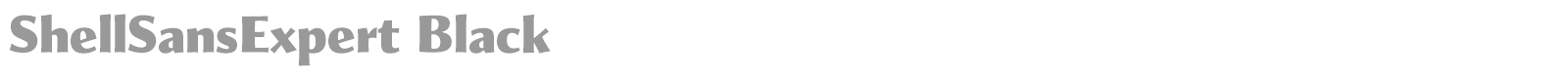 ShellSans font preview