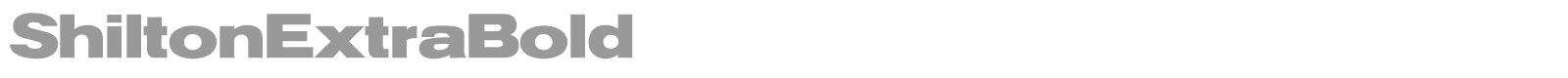 ShiltonExtended font preview
