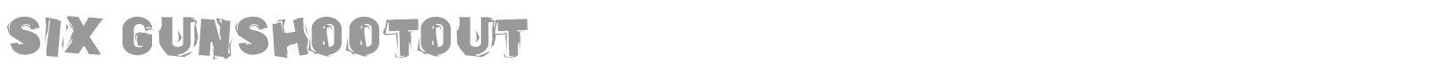 Six font preview