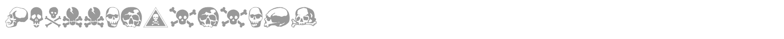 SkullBearerAOE font preview
