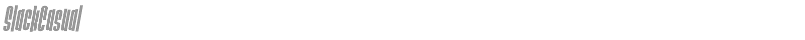 SlackCasual font preview