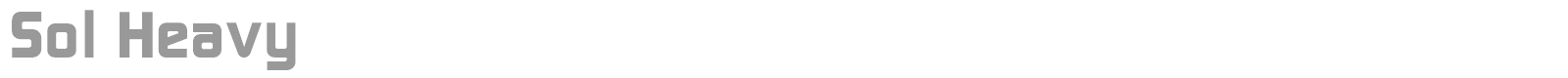 Sol font preview