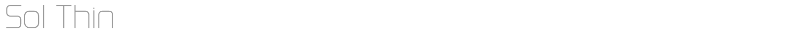 Sol font preview