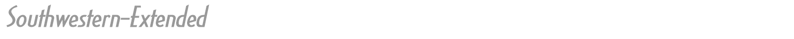 Southwestern font preview
