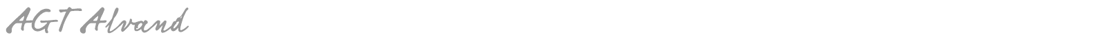 AGT Alvand font preview