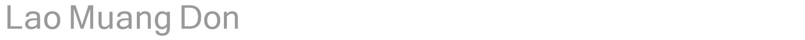 Lao Muang Don font preview