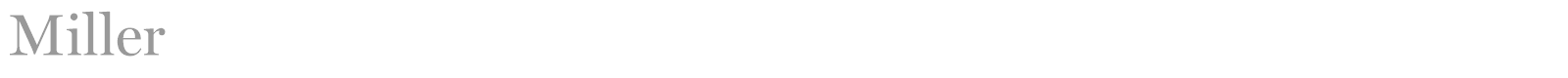 Miller font preview