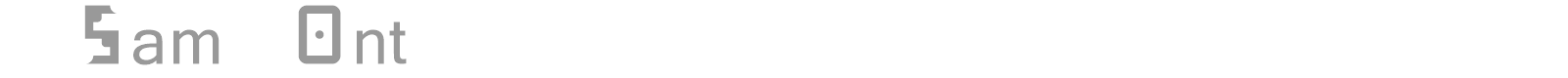 SamOnt font preview