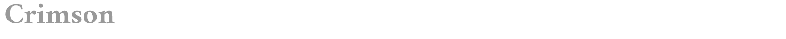 Crimson font preview