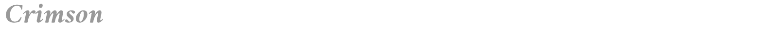 Crimson font preview