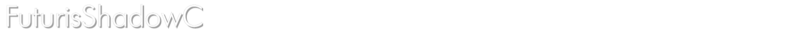 FuturisShadowC font preview