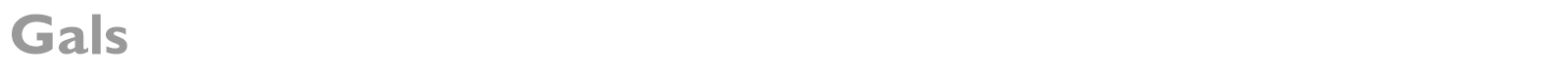 Gals font preview
