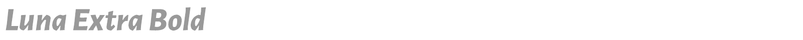 Luna Semi Bold font preview
