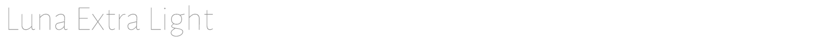 Luna Semi Bold font preview