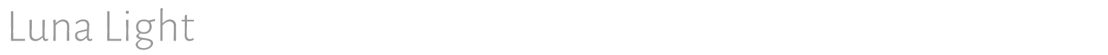 Luna Semi Bold font preview