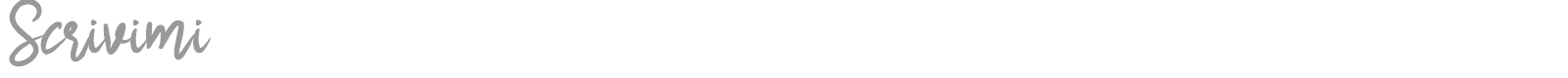Scrivimi font preview
