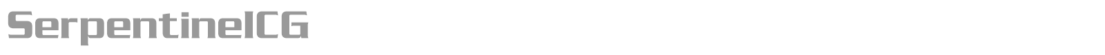 SerpentineICG font preview