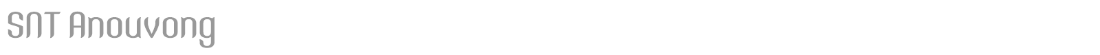 SNT Anouvong font preview