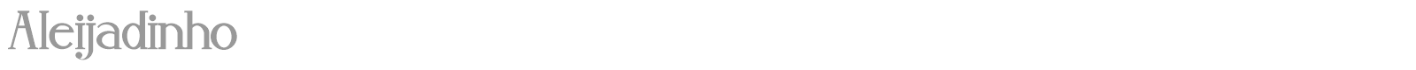 Aleijadinho font preview