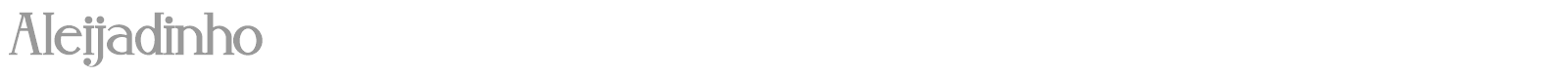 Aleijadinho font preview