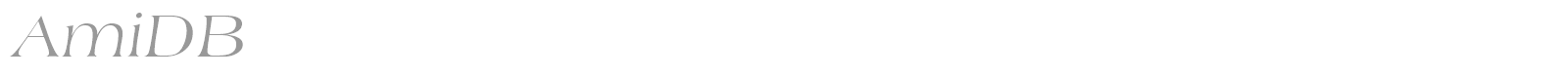 AmiDB font preview