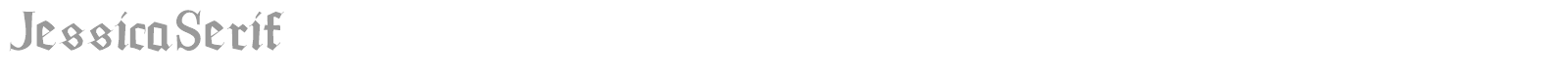 JessicaSerif font preview