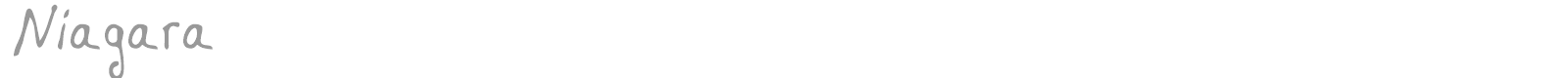 Niagara font preview