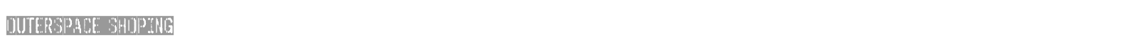 Outerspace Shoping font preview