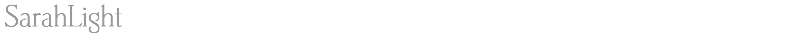 SarahLight font preview
